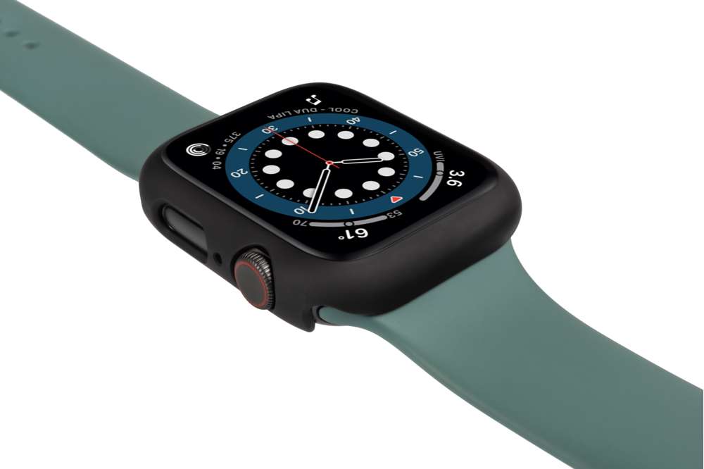Full body case + Screen protector - Apple Watch Serie 4/5/6/SE - Black
