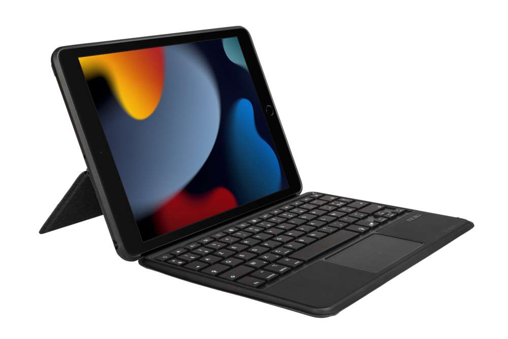 Bluetooth tablet keyboard case - Apple iPad 10.2 inch (2019/2020/2021) - Dark grey