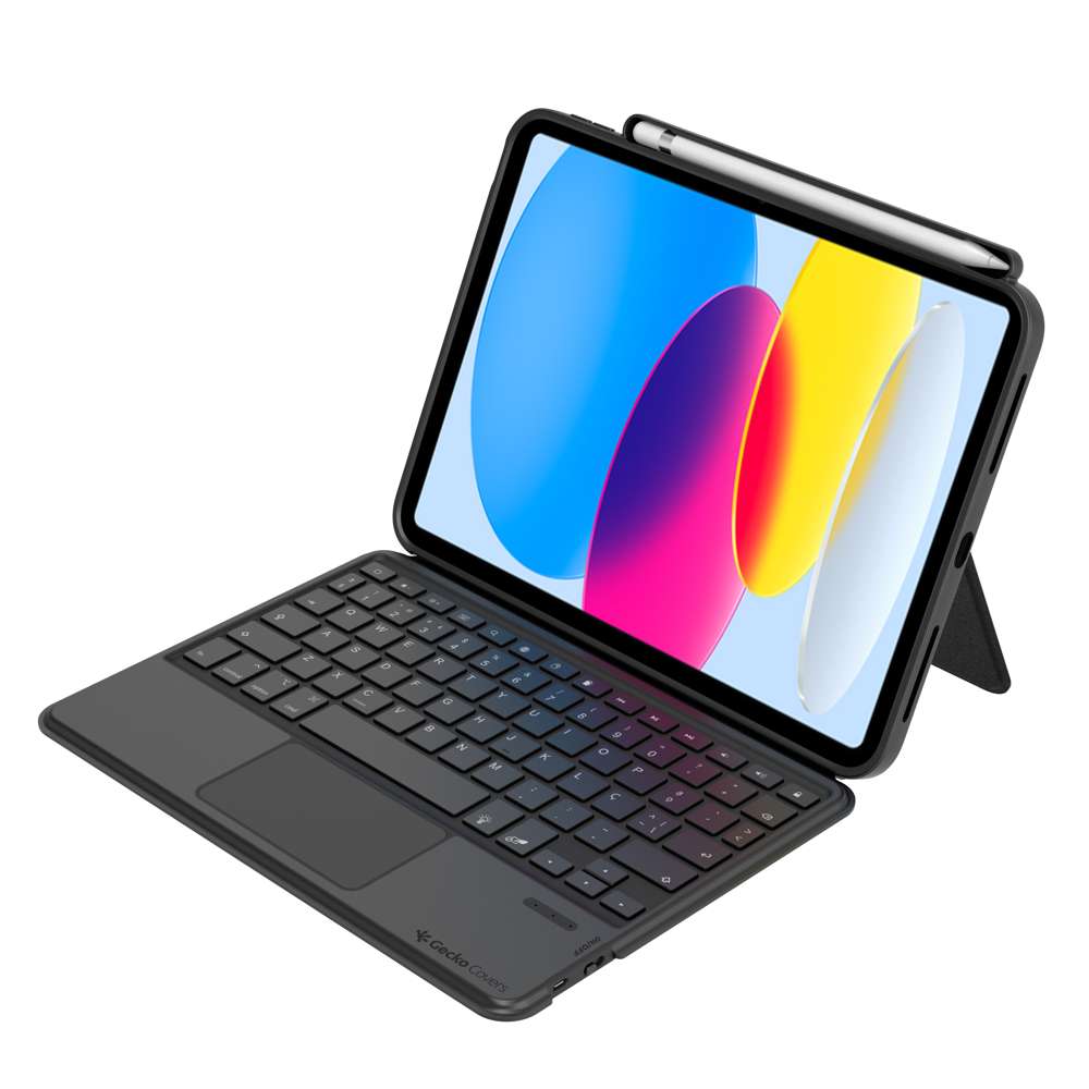 Bluetooth tablet keyboard case - Apple iPad 10.9 inch (2022) - Dark Grey